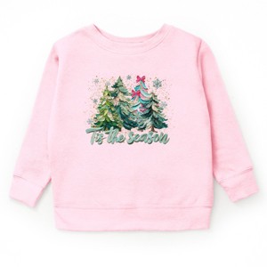 Tis The Season Painted Trees - Youth Graphic Sweatshirt - 1 of 3