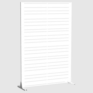 PexFix Metal Freestanding Privacy Screen Garden Fence For Deck Patio Balcony Outdoor Privacy Panel - 1 of 4