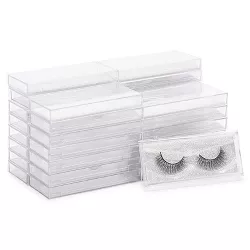 Stockroom Plus 30 Pack Empty Eyelash Case for False Eyelashes (4.2 x 2 In)