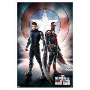 Trends International Marvel Television - Falcon and Winter Soldier - One Sheet Framed Wall Poster Prints - 1 of 4