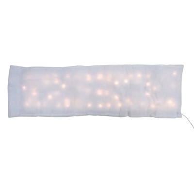 Northlight 60-Inch LED Lighted Christmas Snow Blanket - Warm White Lights