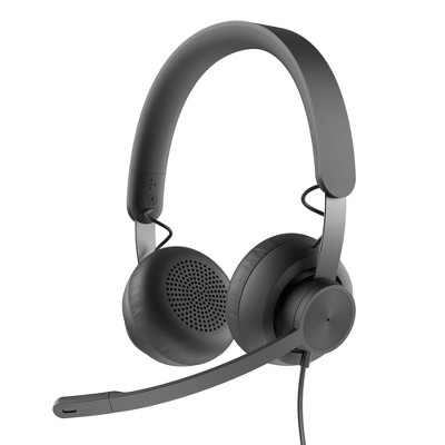 Logitech Zone 750 Wired Noise-Cancelling Headset - Black