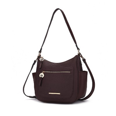 MKF Collection Wally vegan Leather Women' s Hobo Shoulder Bag by Mia K