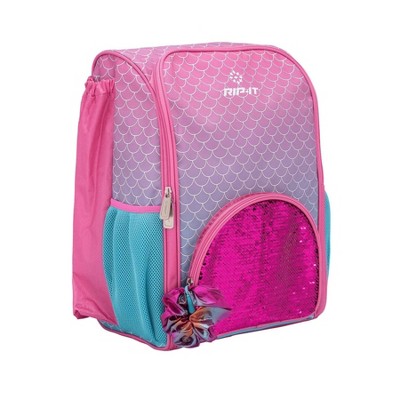 RIP-IT Play Ball Backpack - Ombre Mermaid - Gumball Pink/Aqua