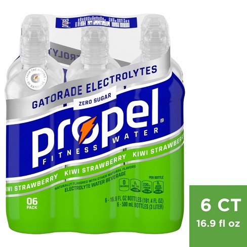Propel Zero Kiwi Strawberry Nutrient Enhanced Water - 6pk/16.9 fl oz Bottles - image 1 of 4