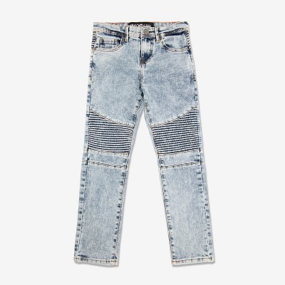 X RAY Boy's Stretch Moto Jeans