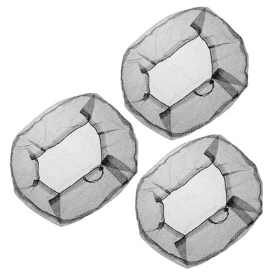 Unique Bargains Washable Dustproof Soft Mesh Electric Fan Dust Covers 3 Pcs