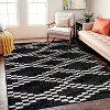 World Rug Gallery Distressed Trellis Indoor Area Rug - 2 of 4