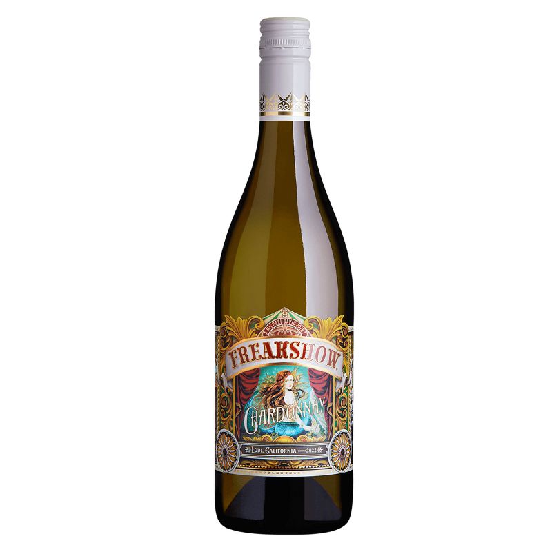 Freakshow Chardonnay White Wine - 750ml Bottle, 1 of 4