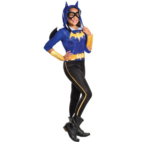 Girl's Deluxe DC™ Superhero Catwoman Costume - Small