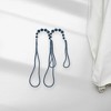 Unique Bargains Bead Curtain Tie Polyester Planted Pearl 2 Pcs - 2 of 4