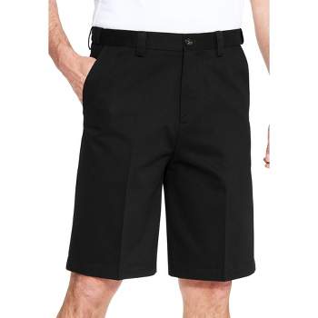 KingSize Men's Big & Tall Tall Wrinkle-Free Expandable Waist Plain Front Shorts