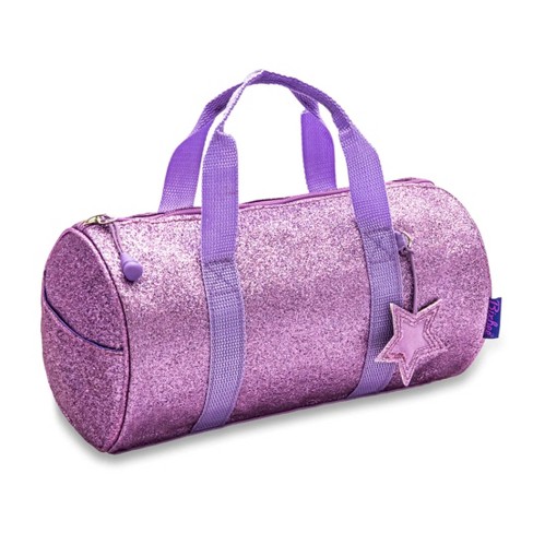 Children's Pink Glitter Duffle Bag