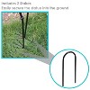 Sunnydaze Metal Peacock Outdoor Garden Yard Art Statues -  34” H Each - Set of 2 - 3 of 4