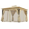 YOOCOZZ 10x12 Patio Canopy with Double Roof - 4 of 4