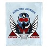 Marvel Captain America Airborne Avenger Silk Touch Throw Blanket 50x60 Inches - 2 of 4