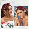 Unique Bargains Women's Bunny Ears Wide Bow Headbands - 2 of 4
