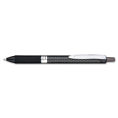 Pentel Oh! Gel Retractable Roller Pen .7mm Black Barrel/Ink Dozen K497A