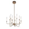 Craftmade Lighting Valdi 10 - Light Chandelier in  Satin Brass - 3 of 3