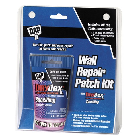 Dap Wall Repair Kit Target - Hole In Drywall Repair Kit