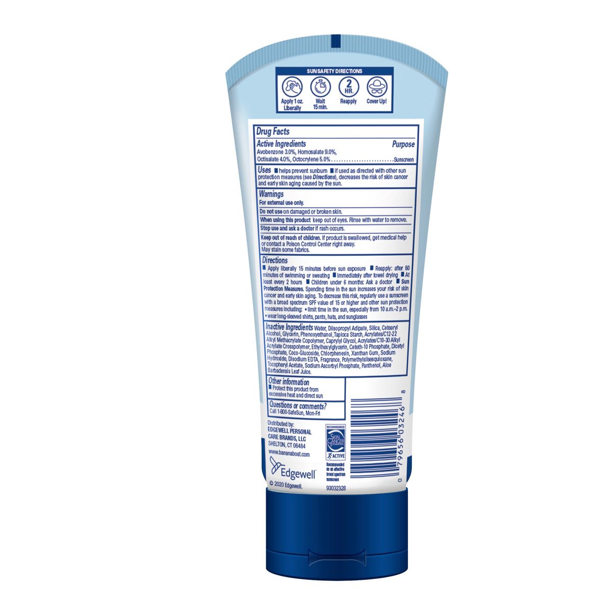 Banana Boat Light As Air Sunscreen Lotion - SPF 50 - 6 fl oz - thumbnail 2
