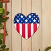 The Lakeside Collection Americana Metal Outdoor Wall Art - 2 of 4