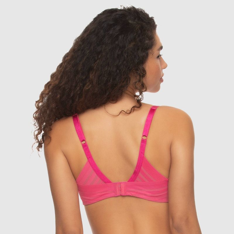 Paramour Women's Marvelous Side Smoother Bra - Fuchsia Rose, 3 of 3