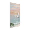 Stupell Industries Traditional Summer Sunset Sailboat Landscape Contemporary Pink Sky, 13" x 19" - 3 of 4