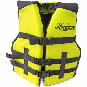 Hardcore Water Sports Premium Neo/Poly Life Jacket | USCG Approved Type III Life Vest for Waterskiing, Boating, Wakeboarding - 1 of 4