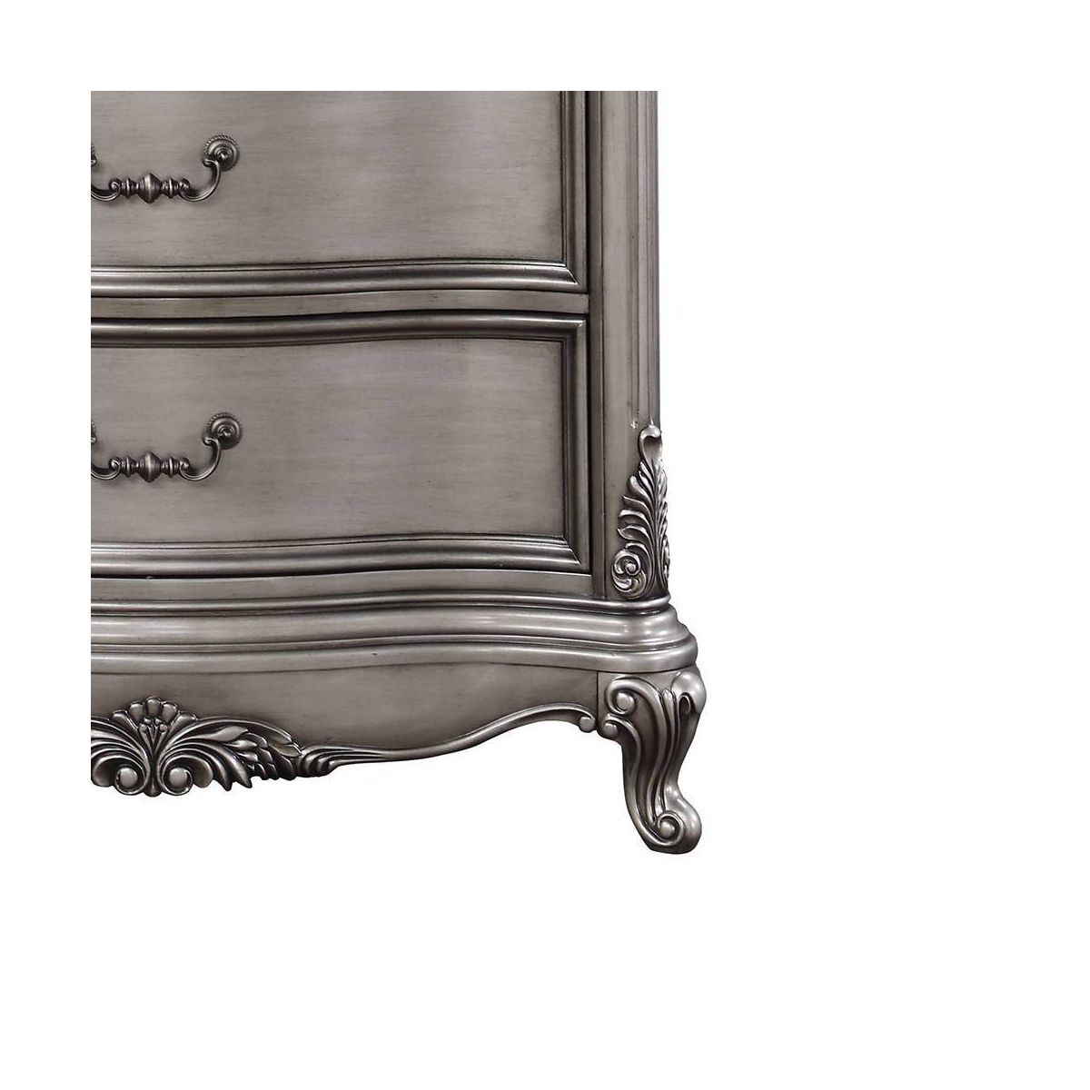 Acme Furniture Ariadne 5-Drawer Dresser Antique Platinum Finish - thumbnail 6