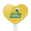 Norfolk State University Secondary Logo Heart Love Cupcake Picks Toppers Decoration Set of 6 - 2 of 4
