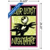 Trends International Disney The Nightmare Before Christmas - Worst Nightmare Framed Wall Poster Prints - 3 of 4