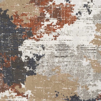 terracotta, charcoal, silver gray, medium gray, mustard, navy