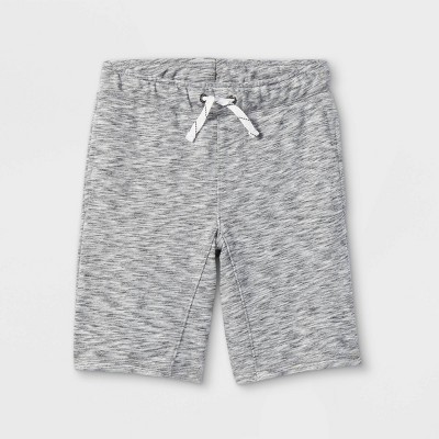 Boys' Pull-On Knit Shorts - Cat & Jack™ Light Gray