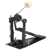 SEVOBAL Drum and Percussion Accessories, Professional Double Bass Drum Pedal with Wool Felt Beaters for Accelerated Speed, Black, 10.63"*10.63"*3.94" - 2 of 4