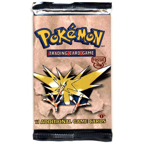 Pokemon Fossil 1st Edition Booster Pack