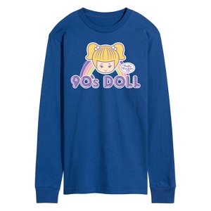 Men's - Polly Pocket - 90s Doll Long Sleeve Graphic T-Shirt - 1 of 3