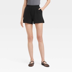 Women's High-Rise Sandwash Pull-On Shorts - A New Day™ - 1 of 3