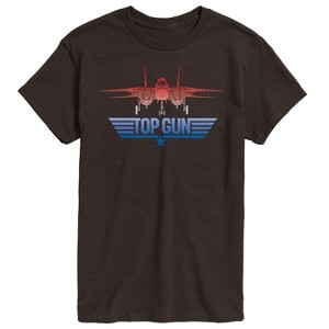 Men's - Top Gun - Top Gun Fighter Jet Logo Short Sleeve Graphic T-Shirt - 1 of 4