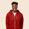 Dalix Donut Embroidered Hoodie Fleece Sweatshirt Zip Front Mens - 4 of 4