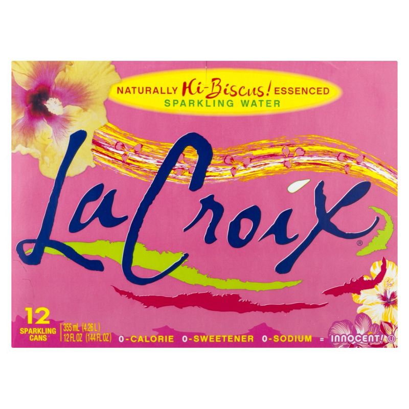 La Croix Hibiscus Sparkling Water - Case of 2/12 pack, 12 oz, 3 of 8