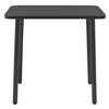 vidaXL Patio Table Outdoor Dining Table Garden Furniture for Deck Porch Steel - 2 of 4