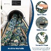Floral Area Rug – Washable, Non-Slip, Soft, Low Pile for Living Room, Dining Room, Bedroom, Office - 4 of 4