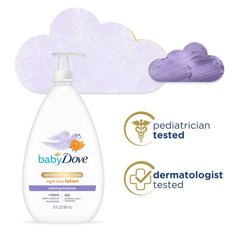 Baby Dove Calming Nights Lotion - 20oz, 5 of 14