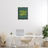 Stupell Industries Minimal Out Of Office Black Framed Floater Canvas Wall Art - 2 of 4