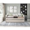 NicBex Twin Size Upholstery Size Daybed with Trundle,Sofa Bed Frame for Bedroom,Living Room,Apartment - 2 of 4