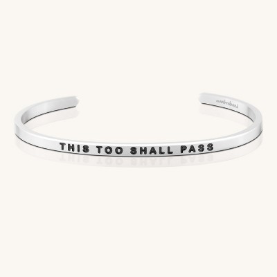 Mantra Jewelry - This Too Shall Pass