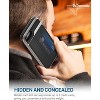 Vena vCommute for Apple iPhone 7, iPhone 8, iPhone SE 2020 Wallet Case, Leather Flip Cover with Card Slot and Kickstand - Black - 4 of 4