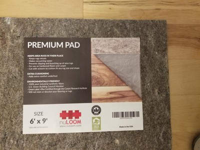 nuLOOM Premium Eco-Friendly Rug Pad - Size: 6' x 9