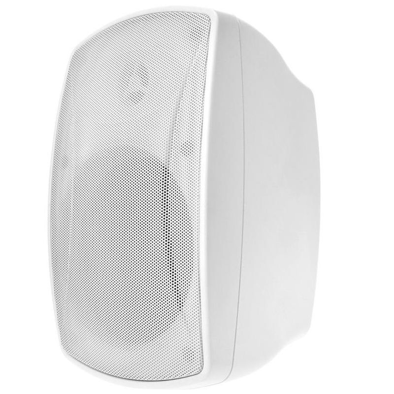 Monoprice WS-7B-52-W 5.25in. Weatherproof 2-Way 70V Indoor/Outdoor Speaker White (Each) For Whole Home Audio Systems Restaurants Bars Patio Poolside, 1 of 7